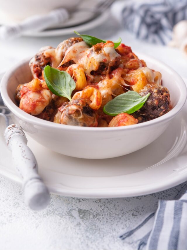 Meatball Casserole I M Hungry For That   Cropped Meatball Casserole Recipe 