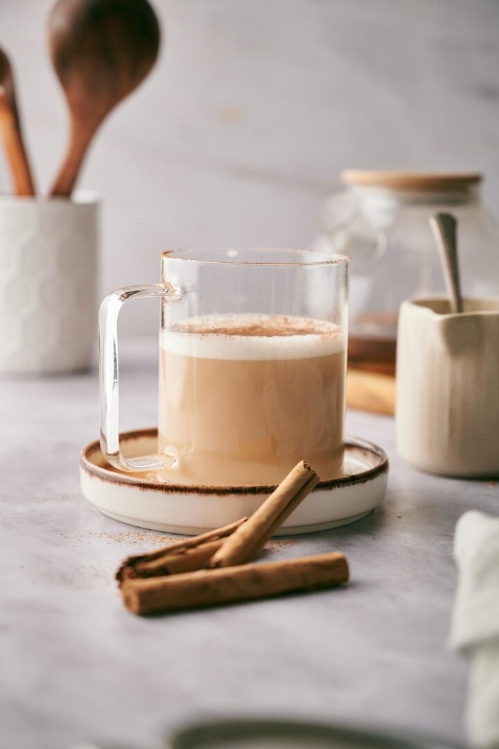 The BEST Copycat Starbucks Chai Tea Latte Recipe Made In 5 Minutes   Starbucks Chai Tea Latte Ideas 720x1080 