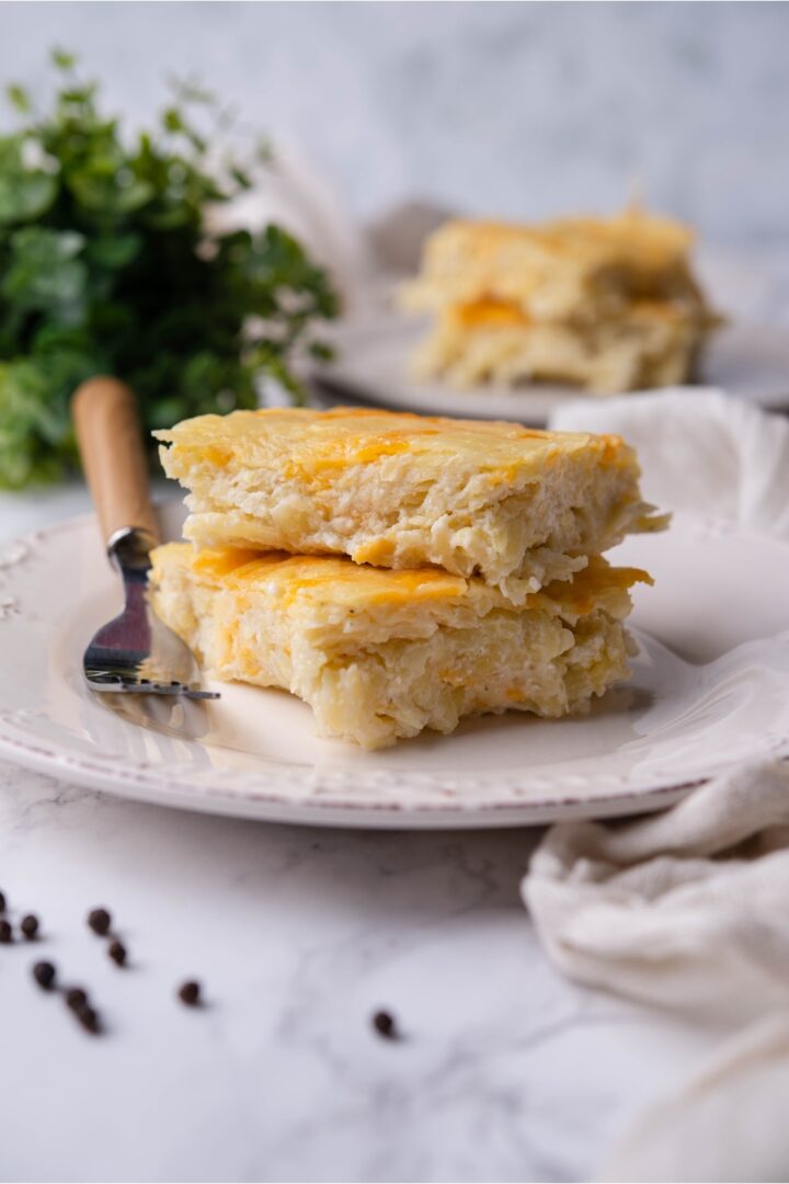 The BEST Cracker Barrel Hashbrown Casserole (Prepped In 5 Minutes)