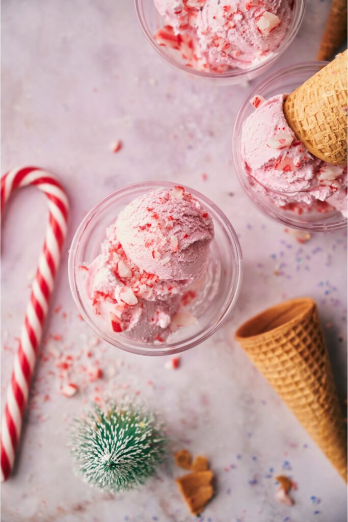 The BEST Peppermint Ice Cream Recipe (Prepped In 5 Minutes)