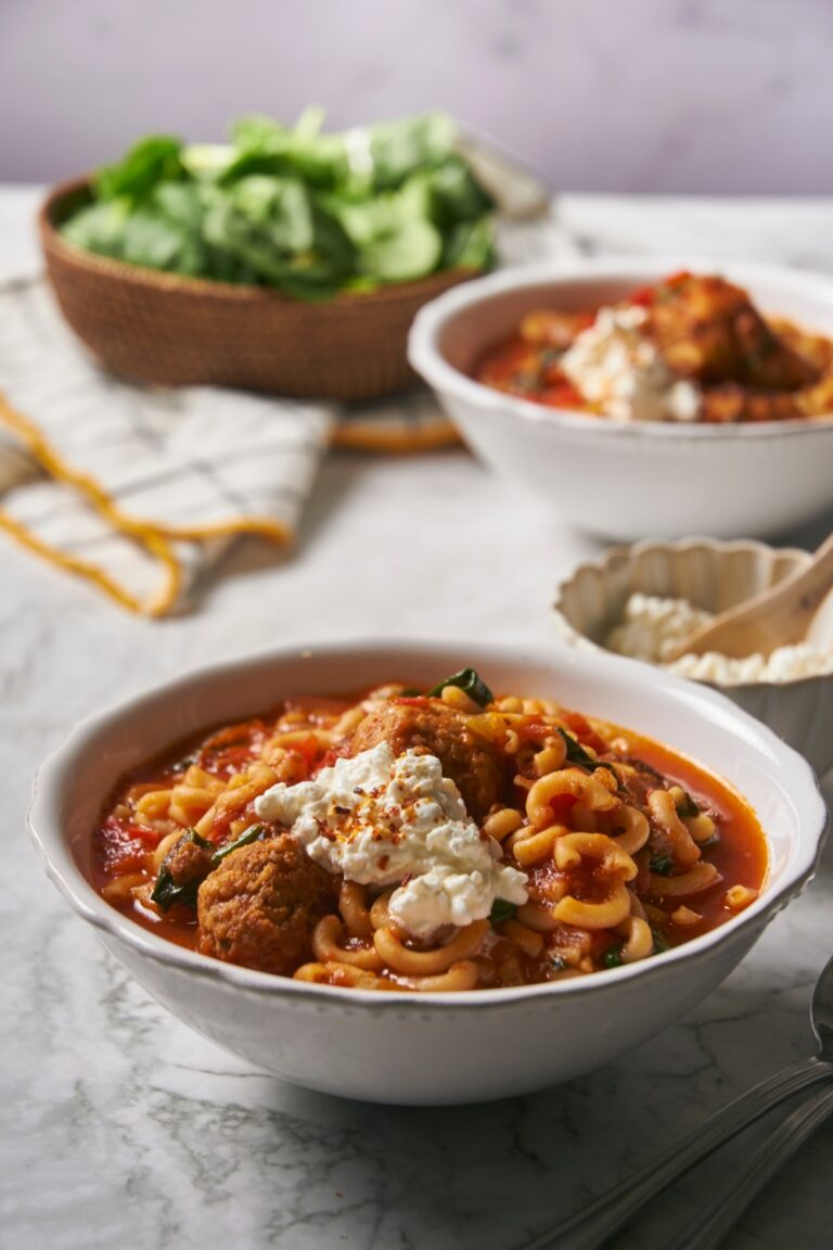 The BEST Meatball Soup Recipe (Takes Just 10 Minutes To Prep)