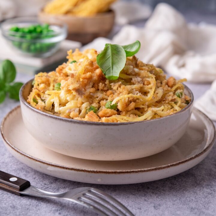 The BEST Tuna Noodle Casserole Recipe (Made In Just 30 Minutes)