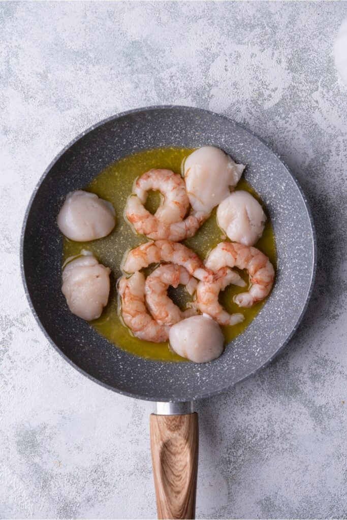 The BEST Seafood Casserole Made With Shrimp, Scallops, & Crab Meat