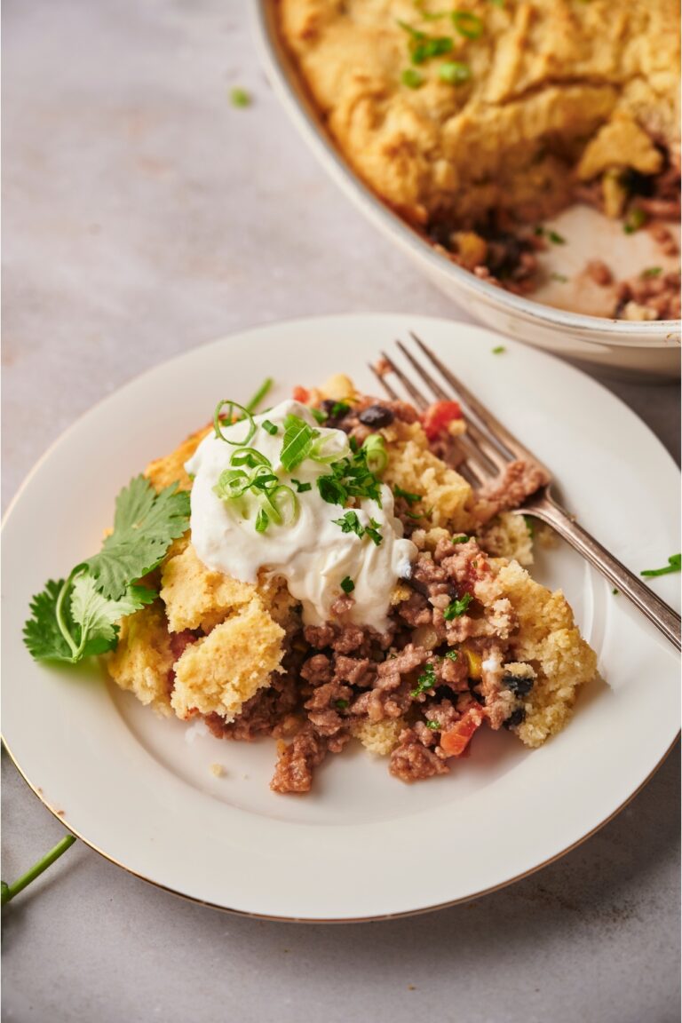 Chili Cornbread Casserole   Chili And Cornbread Casserole 768x1152 