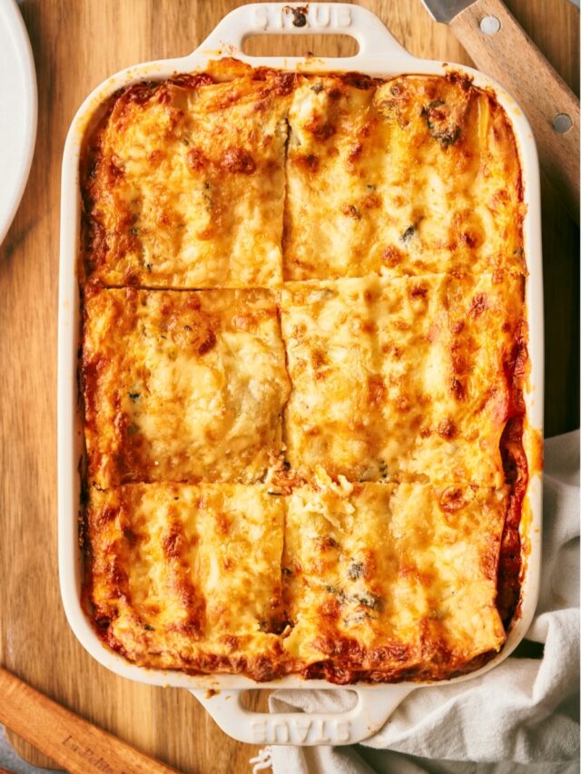 Ground Beef Lasagna Recipe - I'm Hungry For That