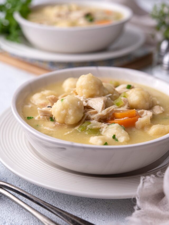 Chicken Dumpling Soup - I'm Hungry For That