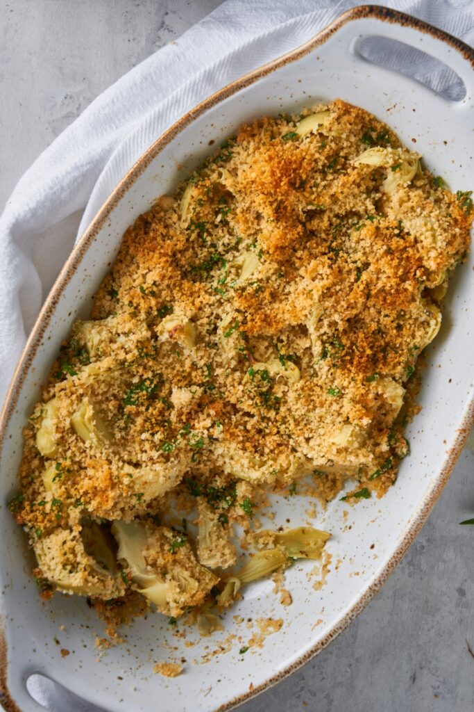 The BEST Artichoke Casserole (Prepared In Just 5 Minutes)