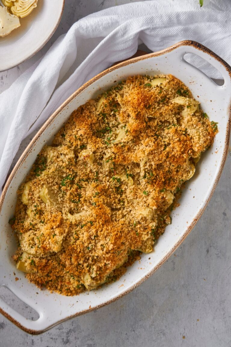 The BEST Artichoke Casserole (Prepared In Just 5 Minutes)
