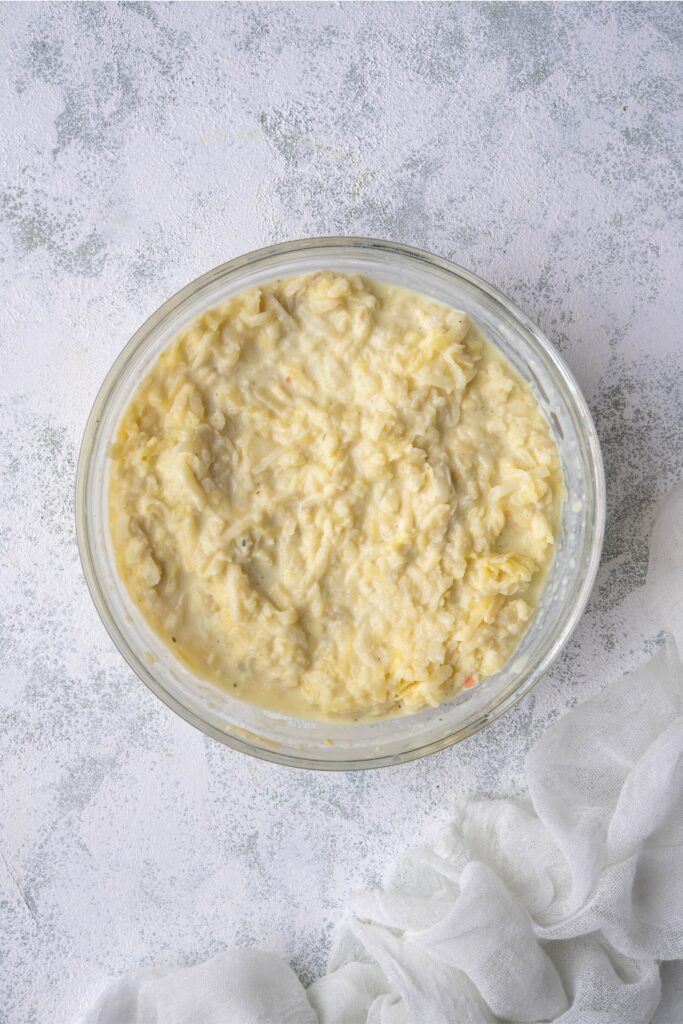 The BEST Easy Cheesy Potato Casserole Recipe (Prepped In 5 Minutes)