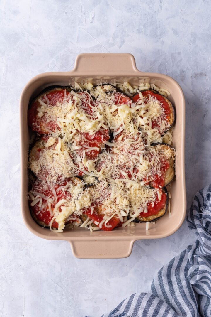 The BEST Cheesy Eggplant Casserole Recipe (Prepped In 10 Minutes)
