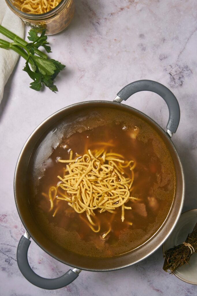 The BEST Beef Noodle Soup Recipe (Takes Just 15 Min. Of Prep Work)