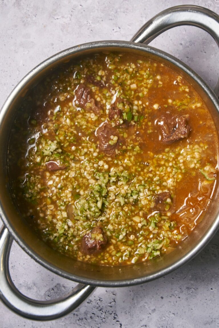 Okra Soup Recipe Made In One Pot