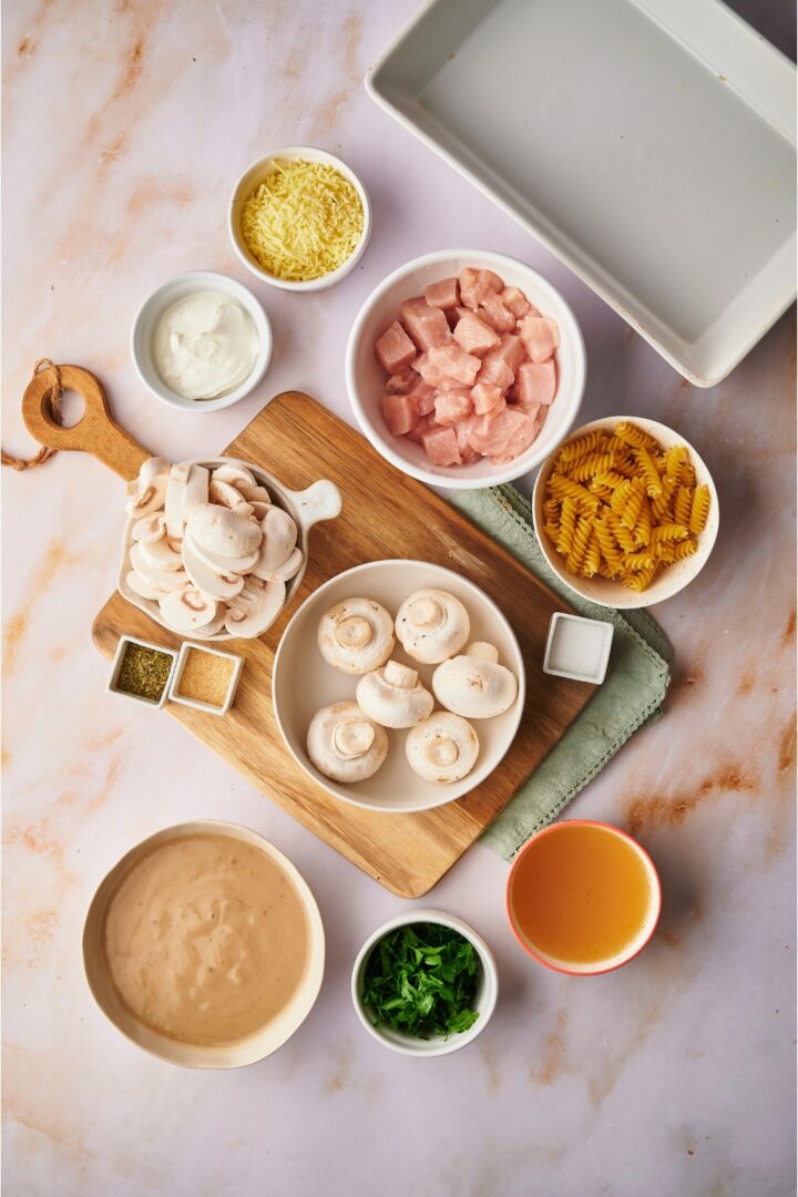 Easy Chicken Mushroom Casserole Recipe