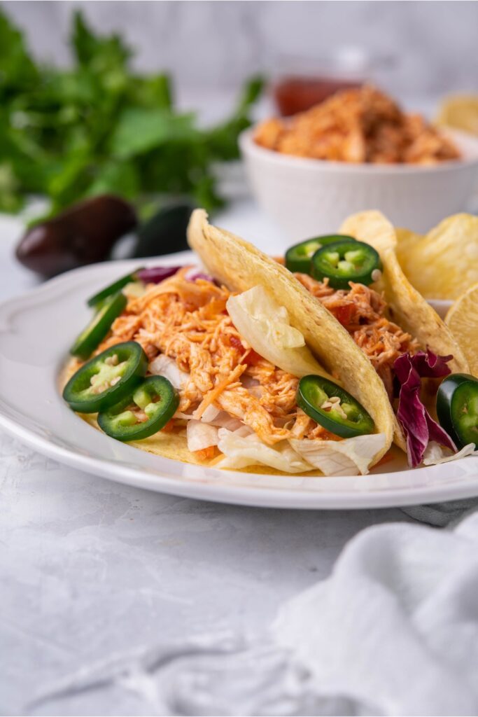 Easy Crockpot Salsa Chicken Recipe