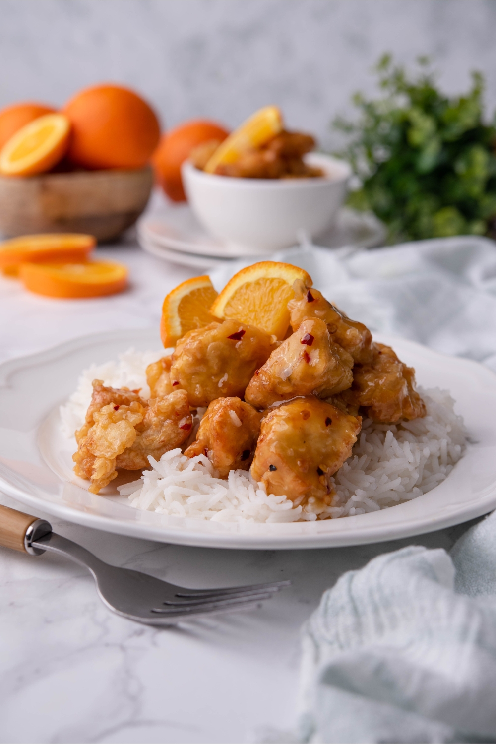 The BEST Easy Orange Chicken Recipe (Prepped In 10 Minutes)