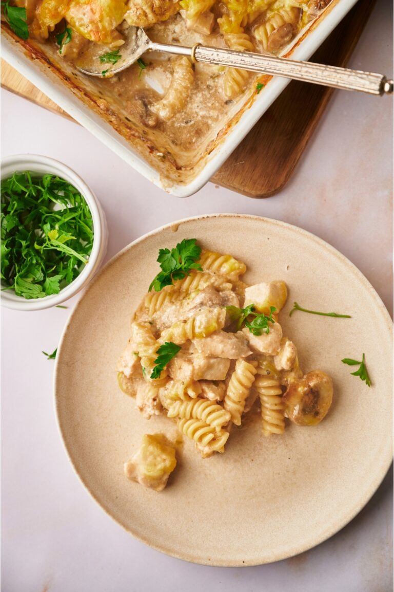 Easy Chicken Mushroom Casserole Recipe