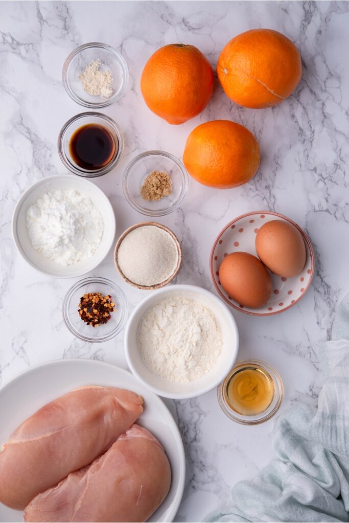 The BEST Easy Orange Chicken Recipe (Prepped In 10 Minutes)