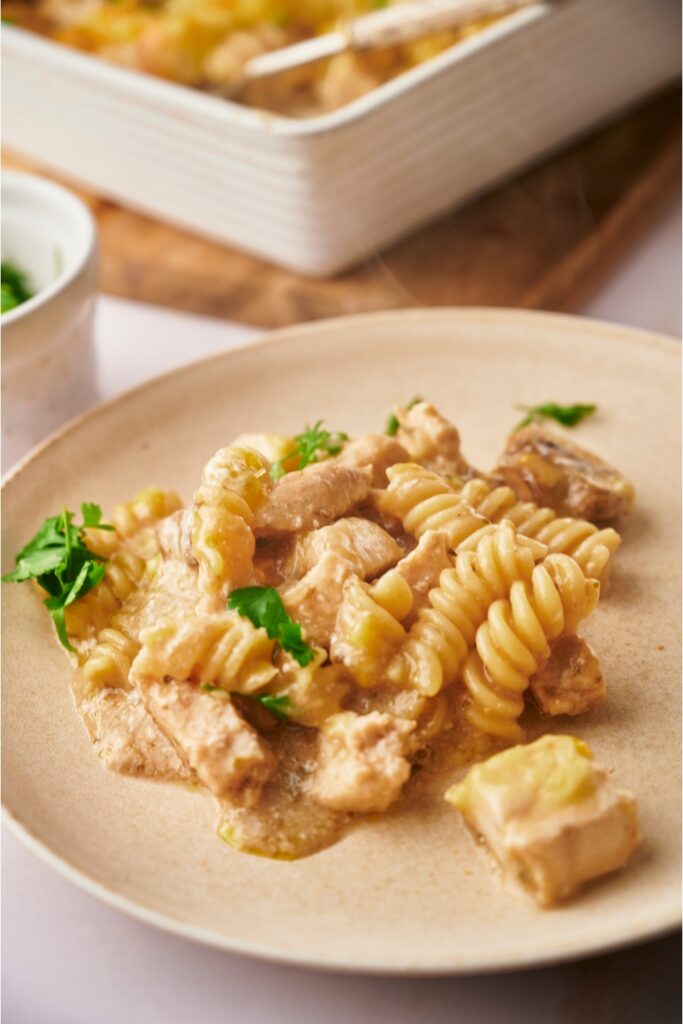 Easy Chicken Mushroom Casserole Recipe