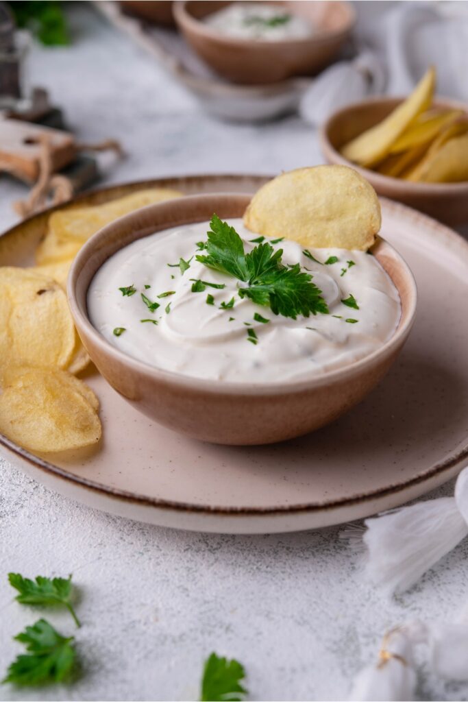 The BEST Sour Cream Dip Recipe Prepped In Just 1 Minute   Sour Cream Dip 683x1024 