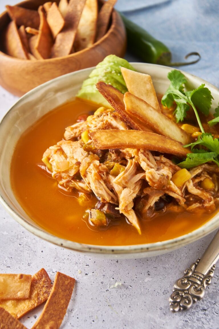 The BEST Chicken Tortilla Soup Recipe (Easy To Make In One Pot)