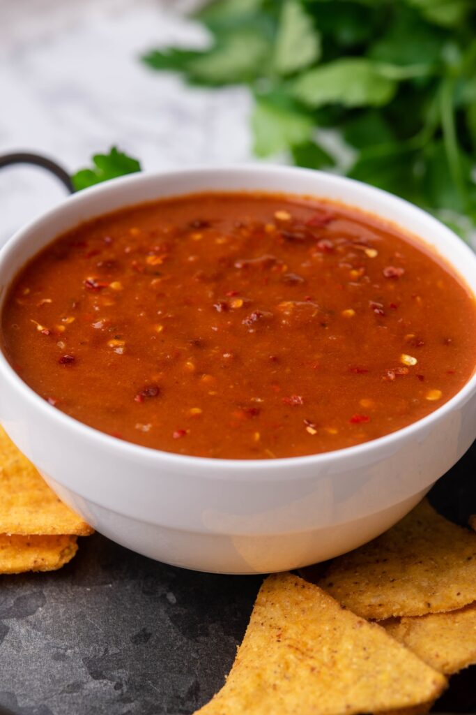 Chipotle Hot Salsa (Copycat Recipe)
