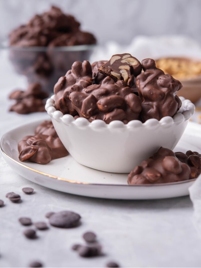 Easy Crockpot Peanut Clusters Recipe I'm Hungry For That