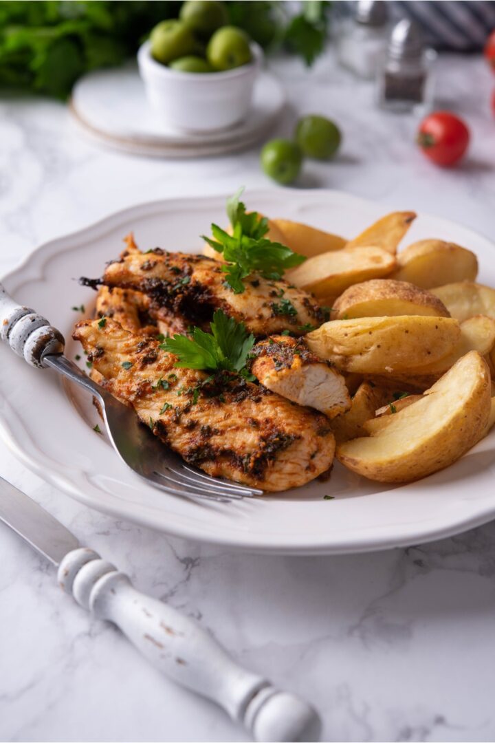 The BEST Oven Baked Chicken Tenders Recipe (No Breading)