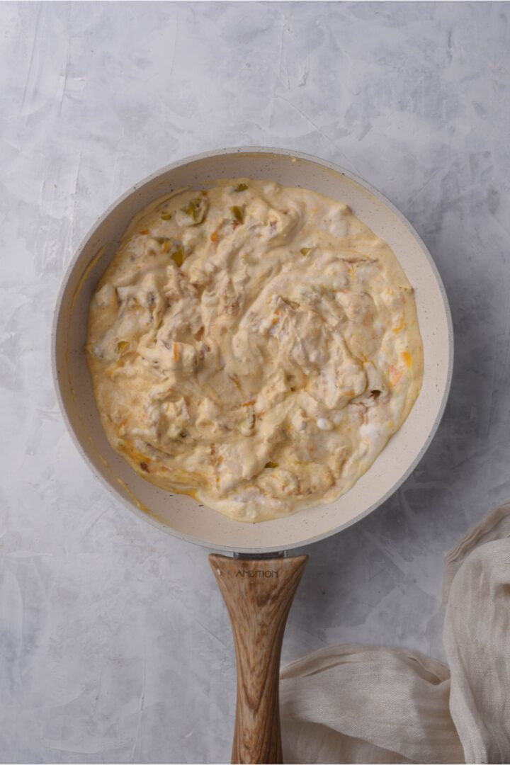 Creamy Chicken Enchiladas With Cream Cheese