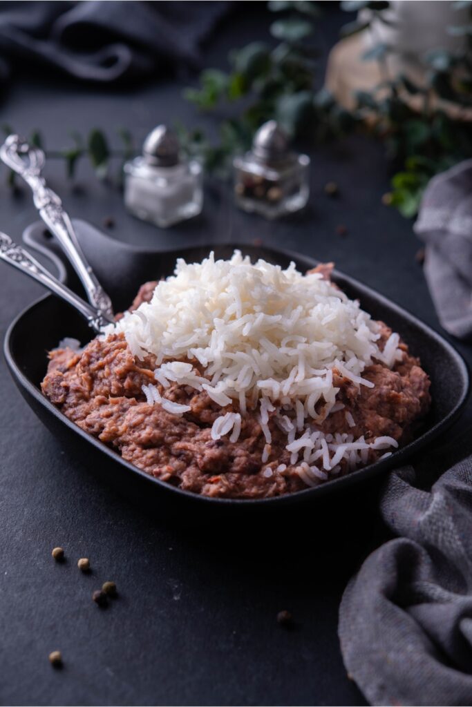 The BEST Copycat Popeyes Red Beans and Rice Recipe (5 Min. To Prep)