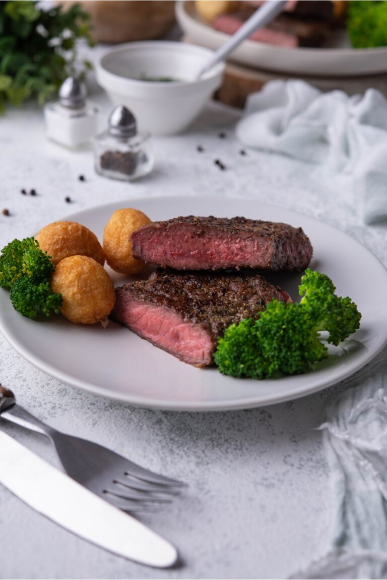 Perfectly Cooked Flat Iron Steak (Made In Just 15 Minutes)