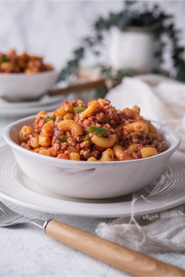 The MOST DELICIOUS American Chop Suey Recipe You Ll Ever Make   Best American Goulash 720x1080 