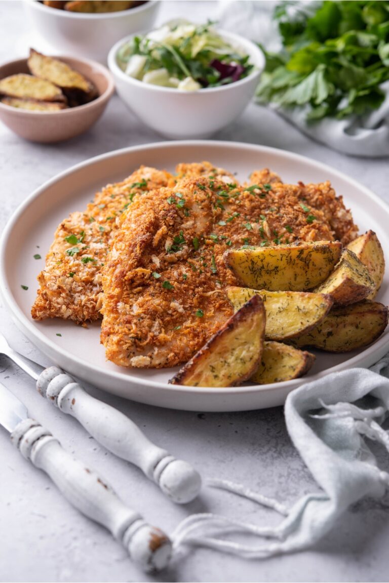 Easy Oven Baked Chicken Cutlets (PERFECTLY Cooked In 20 Minutes)