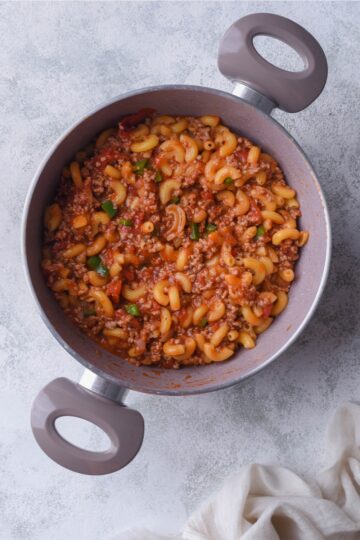 The MOST DELICIOUS American Chop Suey Recipe You Ll Ever Make   Easy American Goulash 360x540 