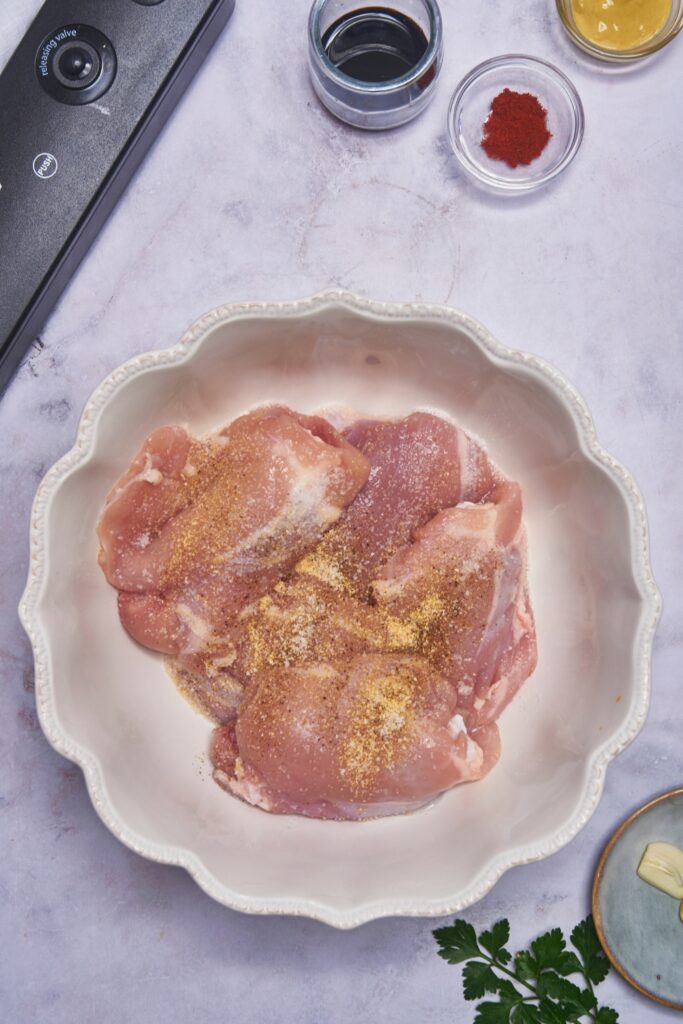 INCREDIBLY Tender and Juicy Sous Vide Chicken Thighs Recipe