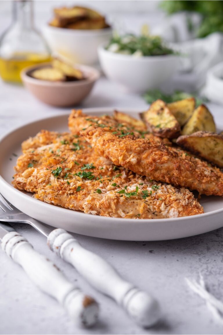 Easy Crispy Oven Baked Chicken Cutlets