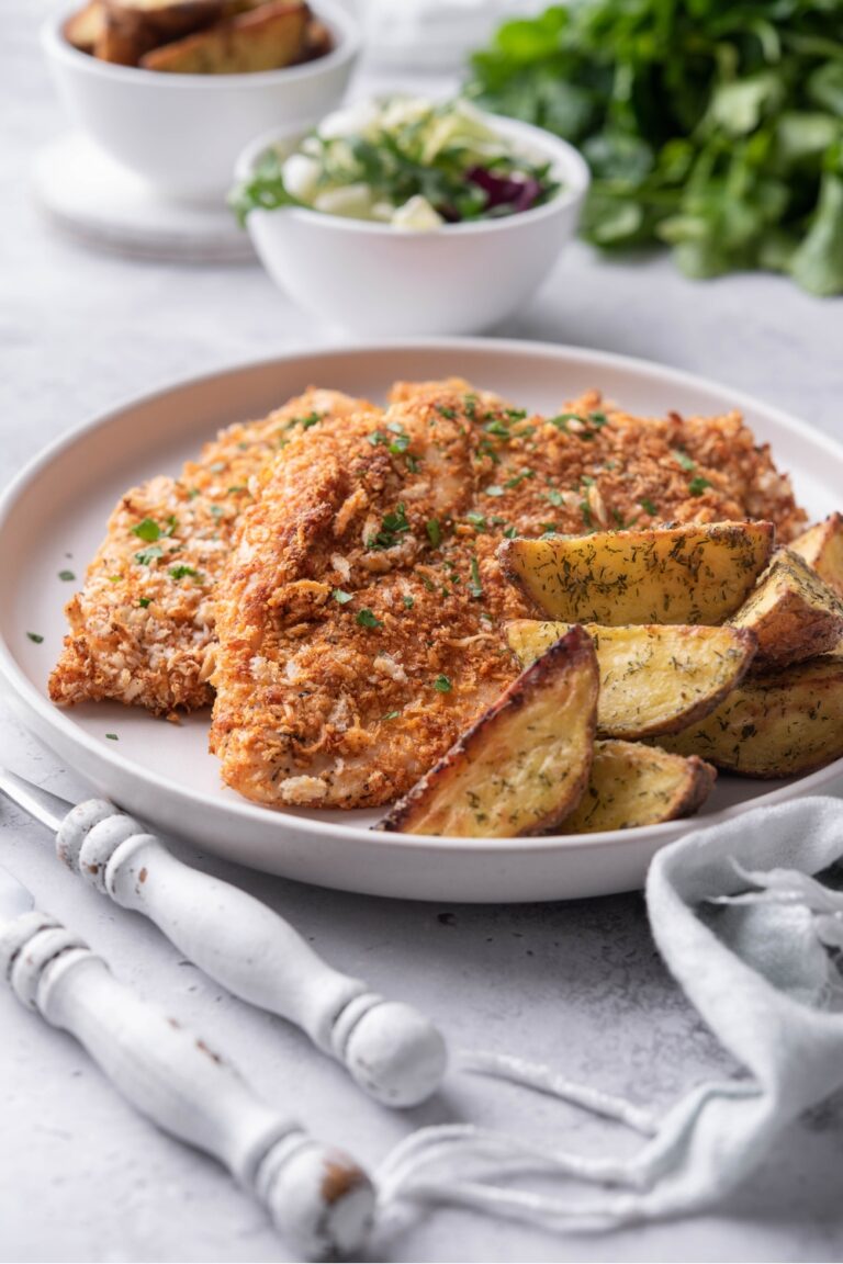 Easy Oven Baked Chicken Cutlets (PERFECTLY Cooked In 20 Minutes)