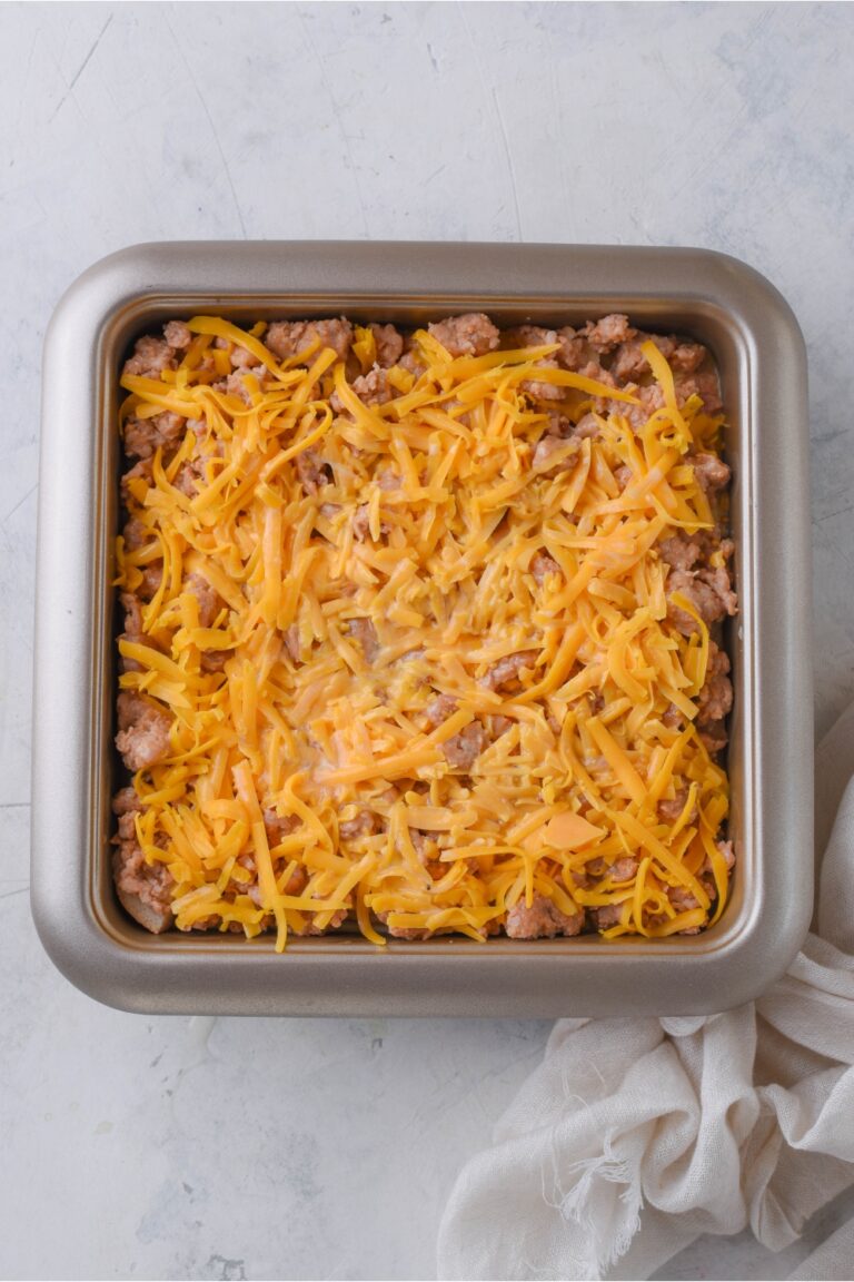 The BEST Overnight Egg Casserole (Sausage, Egg, and Cheese)