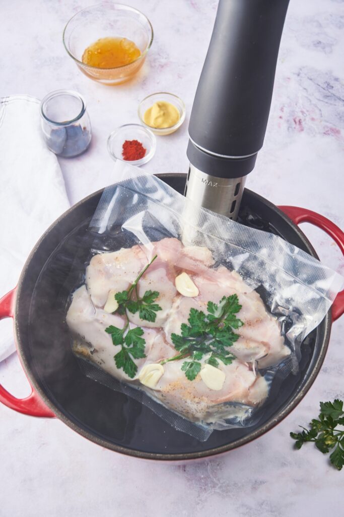 INCREDIBLY Tender and Juicy Sous Vide Chicken Thighs Recipe