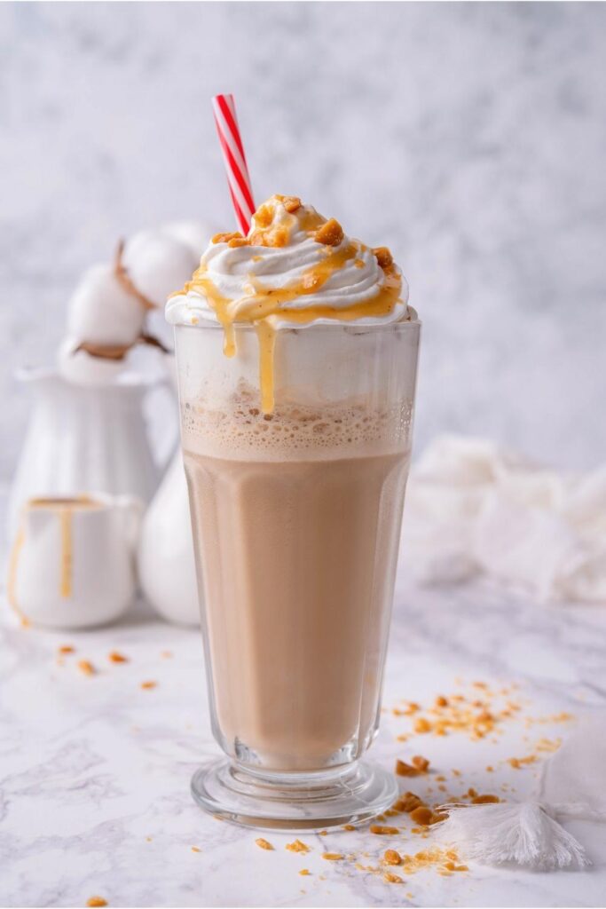 Caramel Ribbon Crunch Frappuccino