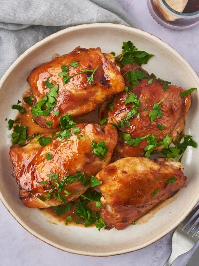BBQ Chicken Thighs I'm Hungry For That