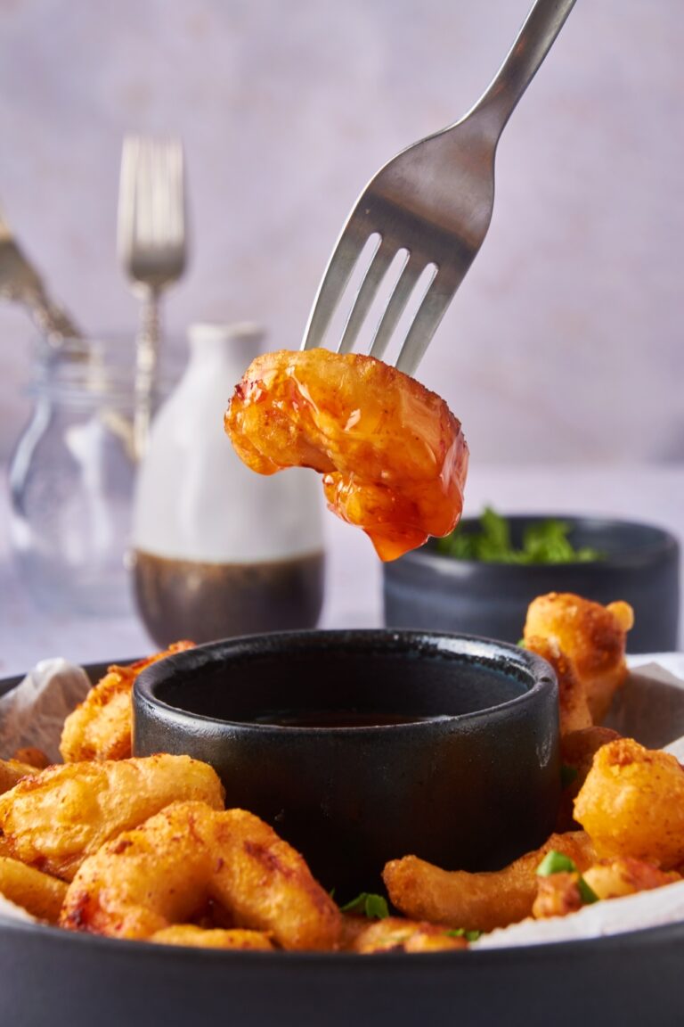 Crispy Beer Battered Shrimp