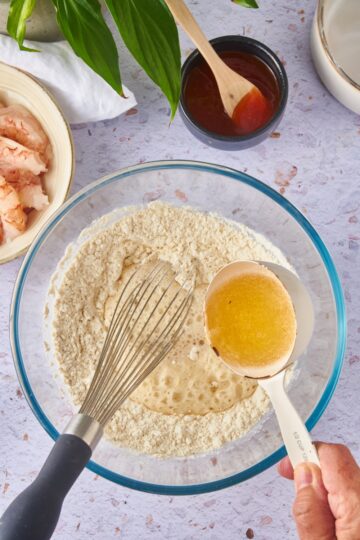 Crispy Beer Battered Shrimp
