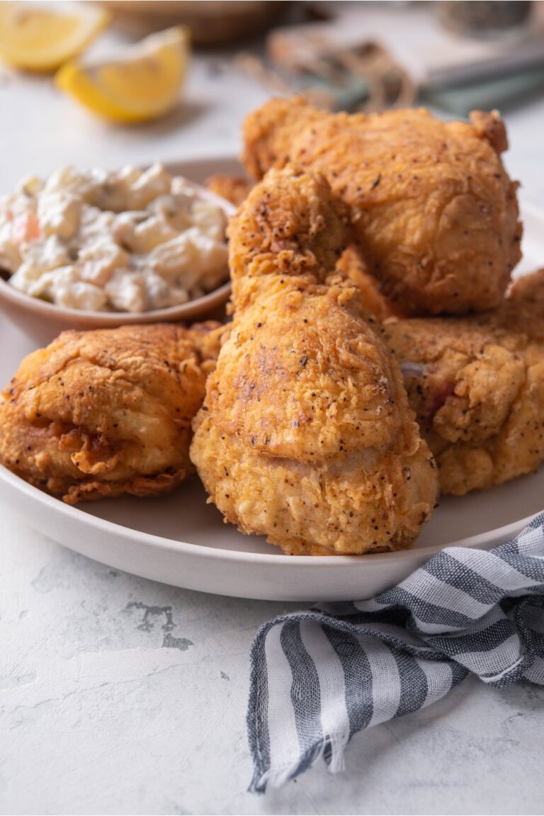 Crispy Fried Chicken Without Buttermilk