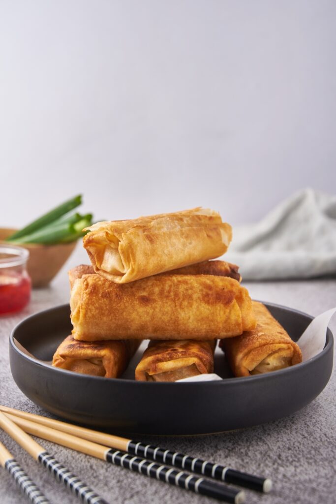 Crispy Fried Shrimp Egg Rolls Made In Just 20 Minutes
