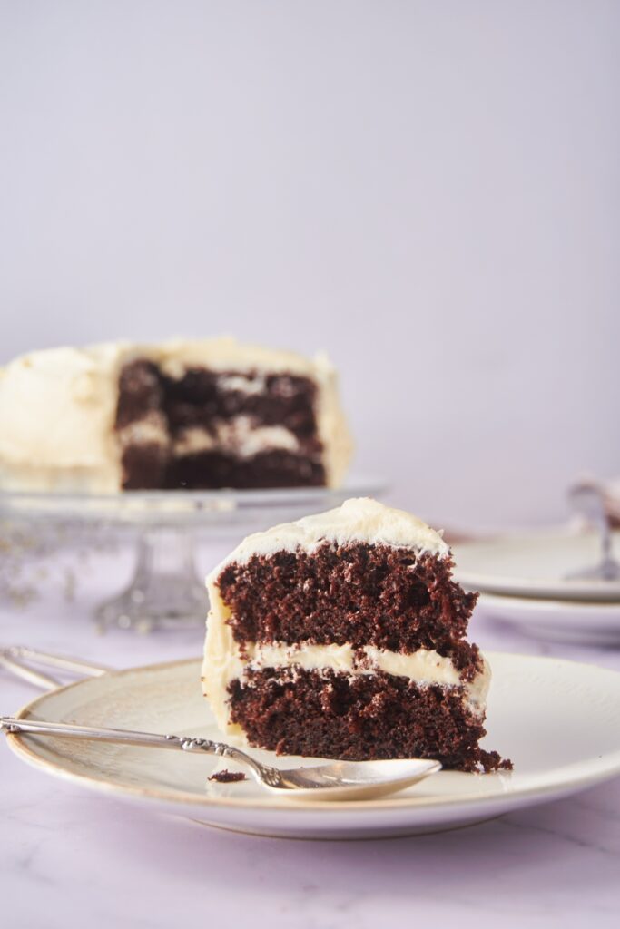 Chocolate Cake With Cream Cheese Frosting