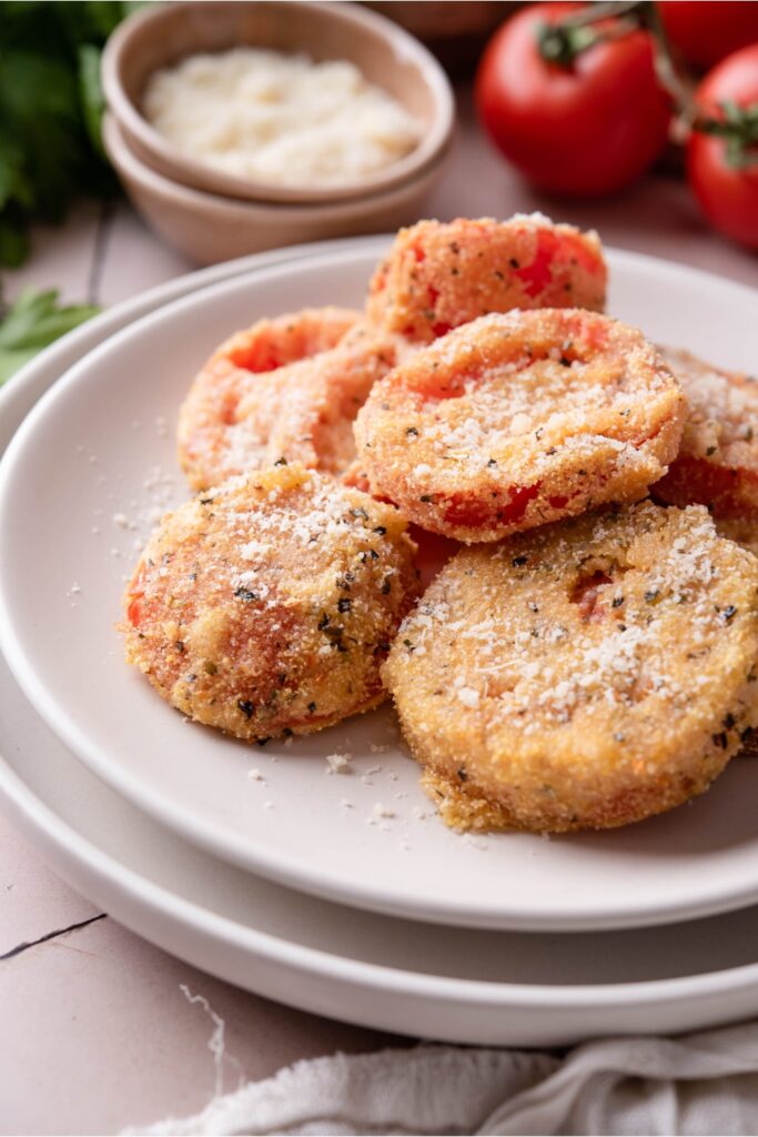 Crispy Fried Red Tomatoes   Easy Fried Tomatoes 683x1024 