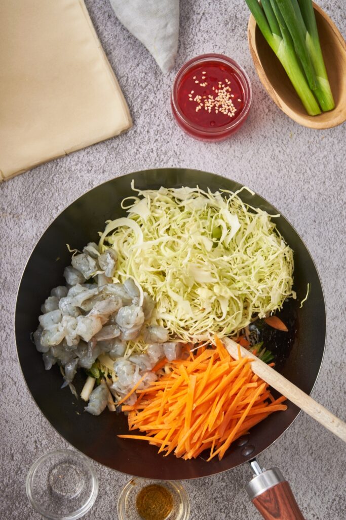 Crispy Fried Shrimp Egg Rolls Made In Just 20 Minutes