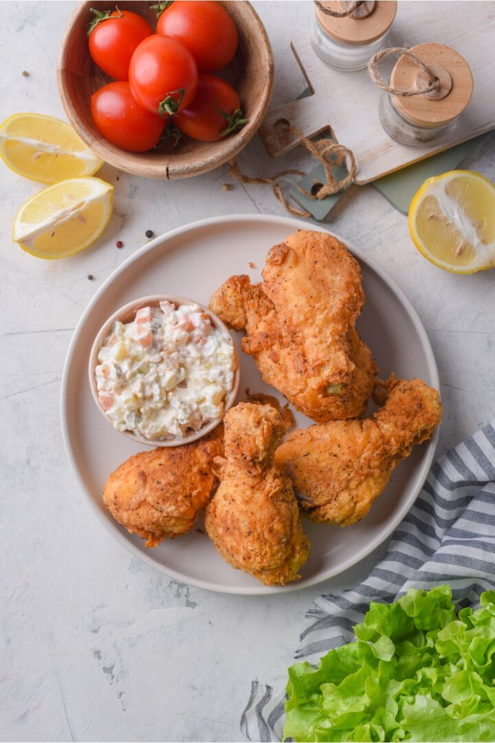 Crispy Fried Chicken Without Buttermilk 3085