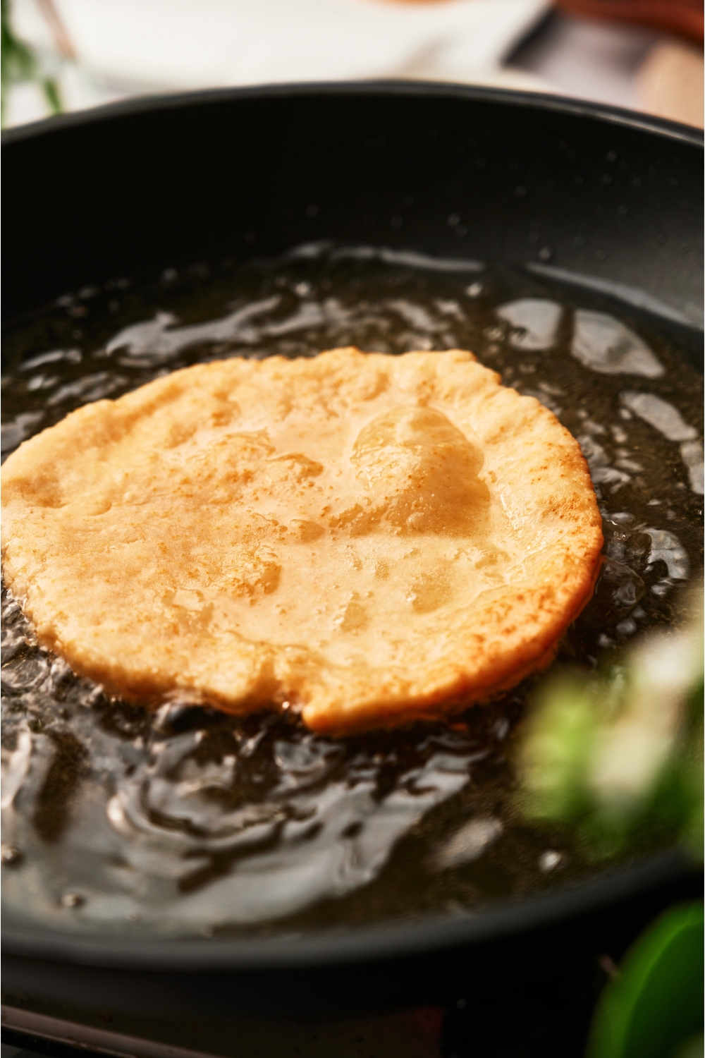 Fried dough on the go, from a woman who's on the go