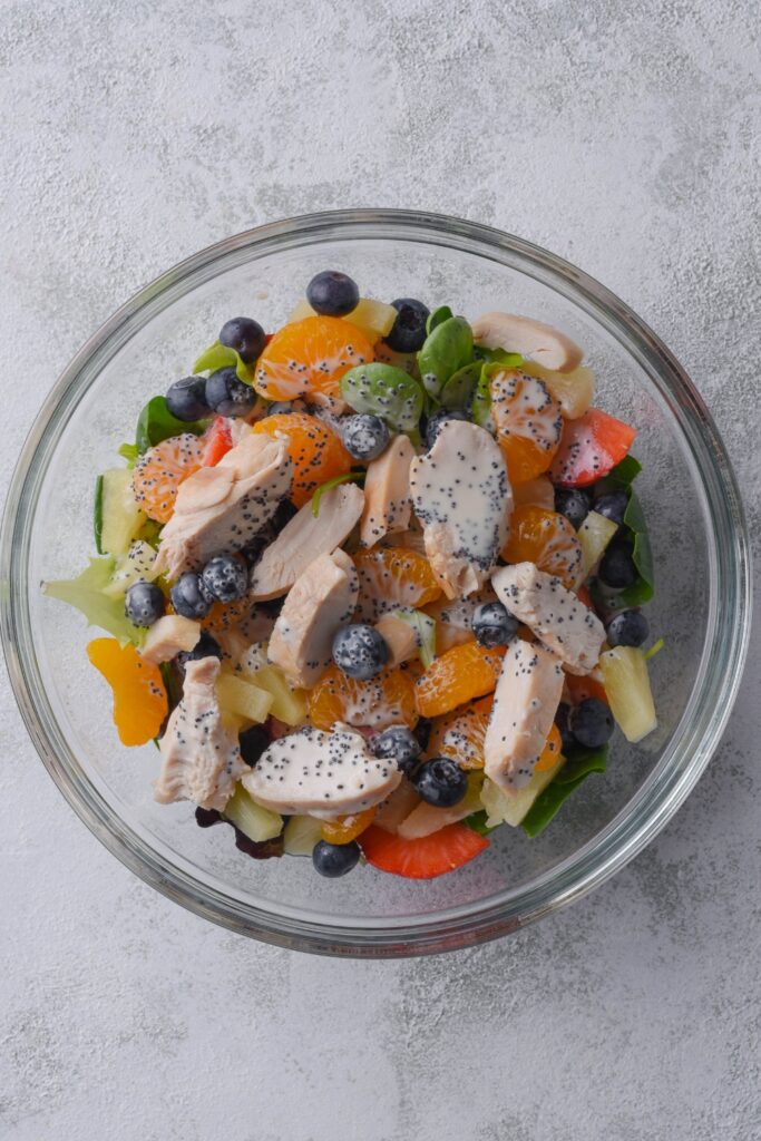 Panera Strawberry Poppyseed Salad